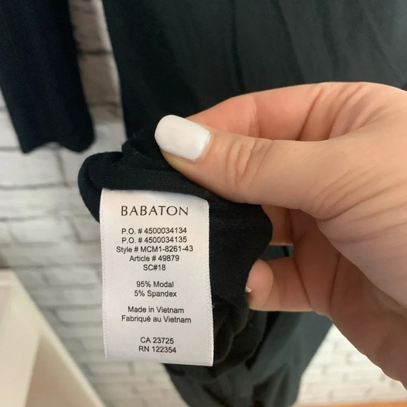 Babaton Women’s Joaquin Ruched Little Black Dress  Size Small Modest (Flawed) - Picture 6 of 11